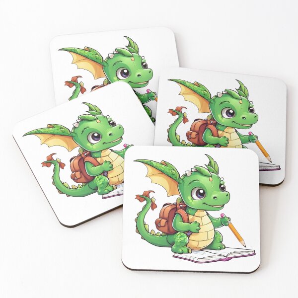 Item preview, Little Dragon Back to School – Learning to Write Letters designed and sold by BGHoneyPrints.