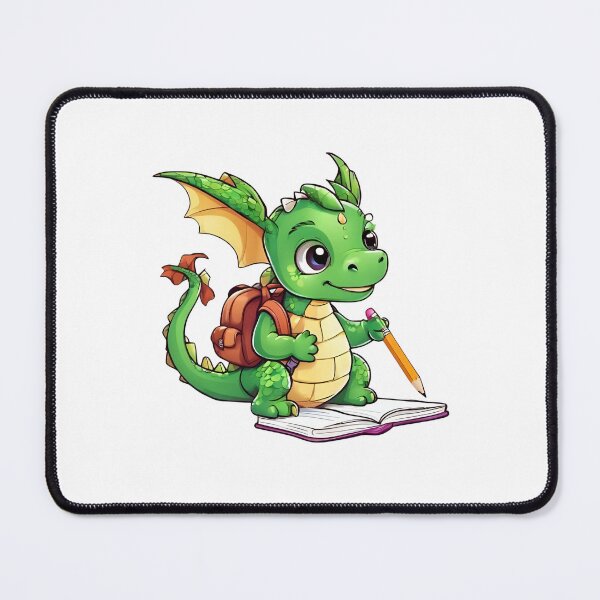 Item preview, Little Dragon Back to School – Learning to Write Letters designed and sold by BGHoneyPrints.