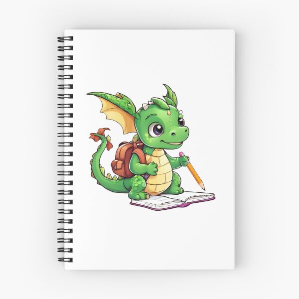 Item preview, Little Dragon Back to School – Learning to Write Letters designed and sold by BGHoneyPrints.