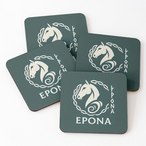 Item preview, Epona Celtic Goddess – Horse & Cornucopia Knotwork Badge designed and sold by Bratak.