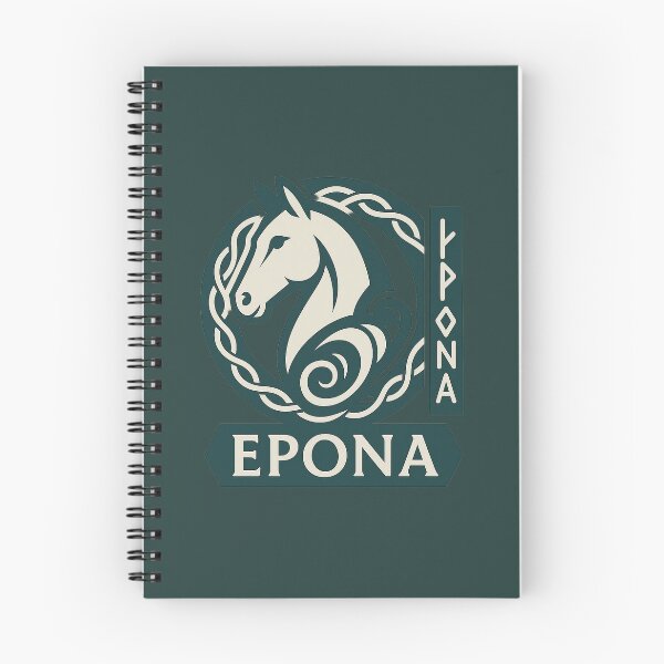 Item preview, Epona Celtic Goddess – Horse & Cornucopia Knotwork Badge designed and sold by Bratak.