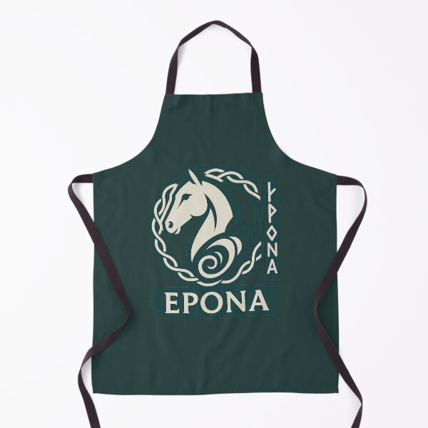 Item preview, Epona Celtic Goddess – Horse & Cornucopia Knotwork Badge designed and sold by Bratak.