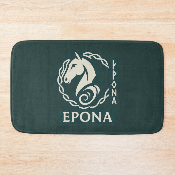 Item preview, Epona Celtic Goddess – Horse & Cornucopia Knotwork Badge designed and sold by Bratak.