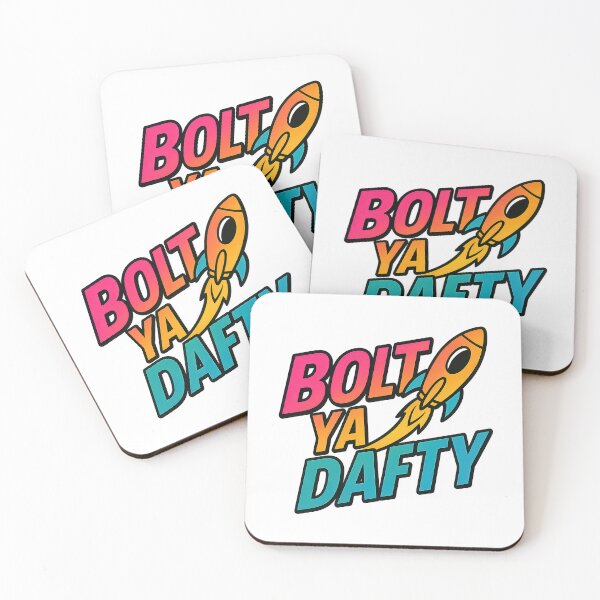 Item preview, Bolt Ya Dafty Scottish Saying, Slang Humour designed and sold by EdgyEdgeArt.