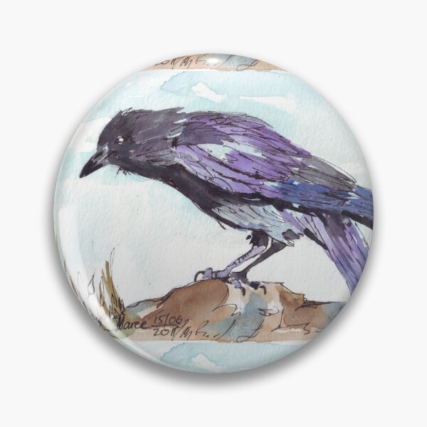 Item preview, The playful Crow - Coco designed and sold by Maree Clarkson .