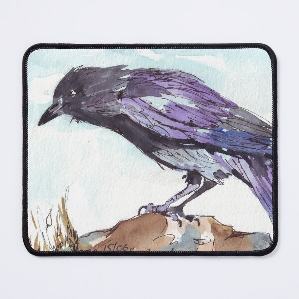Item preview, The playful Crow - Coco designed and sold by Maree Clarkson .
