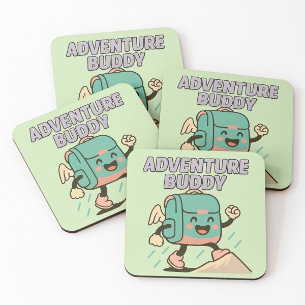 Item preview, Adventure Buddy – Kawaii Hiking Backpack designed and sold by AwesomeBeyondLimits.