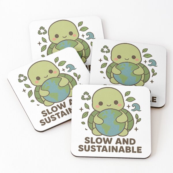 Item preview, Kawaii Turtle Hugging Earth – Cute Eco-Friendly Design designed and sold by DreamMachine69.