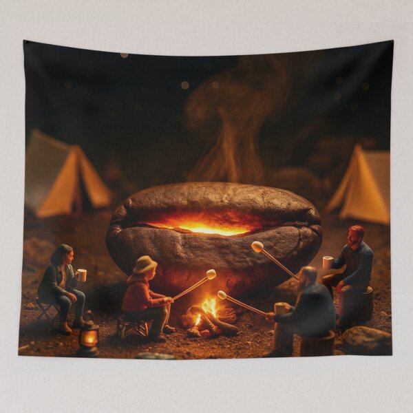 Item preview, Miniature camping cafe designed and sold by jsebouvi.