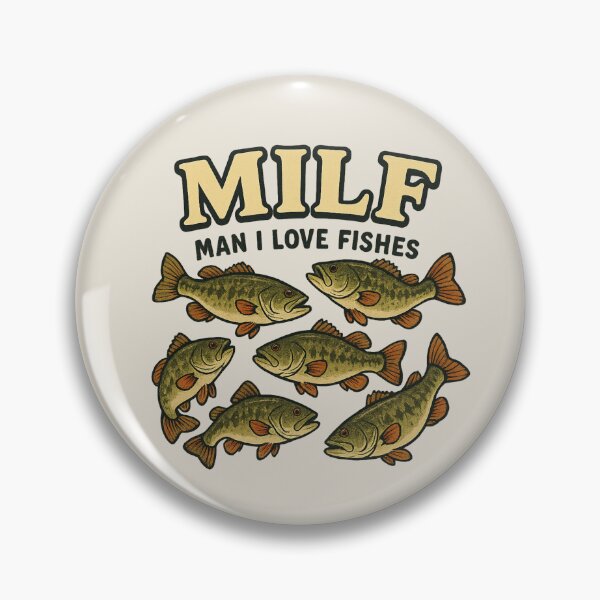 Item preview, MILF - Man I Love Fishes designed and sold by Piralez.