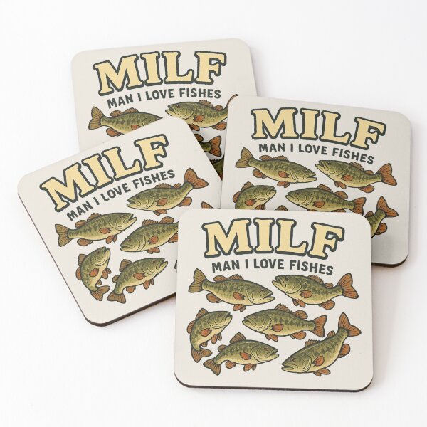 Item preview, MILF - Man I Love Fishes designed and sold by Piralez.