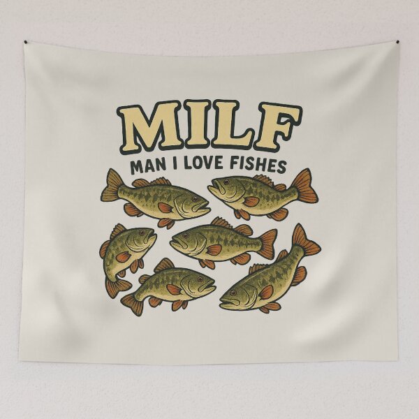 Item preview, MILF - Man I Love Fishes designed and sold by Piralez.