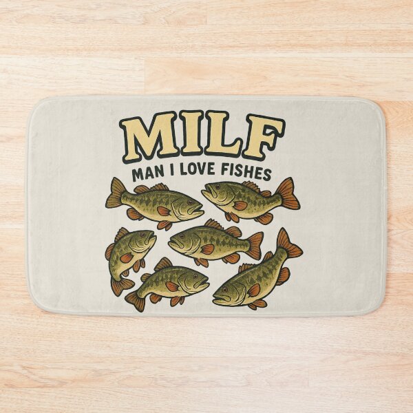 Item preview, MILF - Man I Love Fishes designed and sold by Piralez.