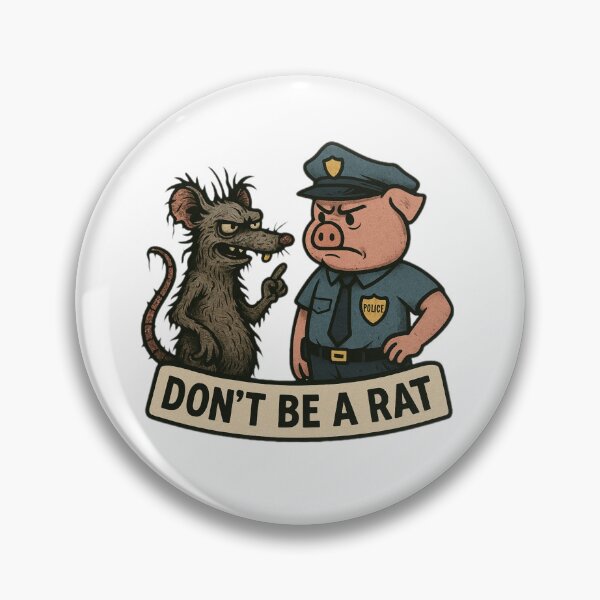Item preview, Don't be a Rat designed and sold by SnakeStone.