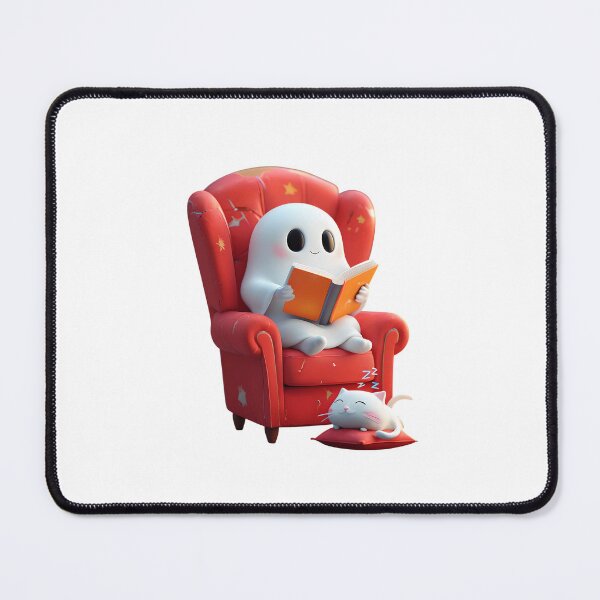 Item preview, Ghost Reading a Book | Spooky Book Lover Design designed and sold by GoxyVision.