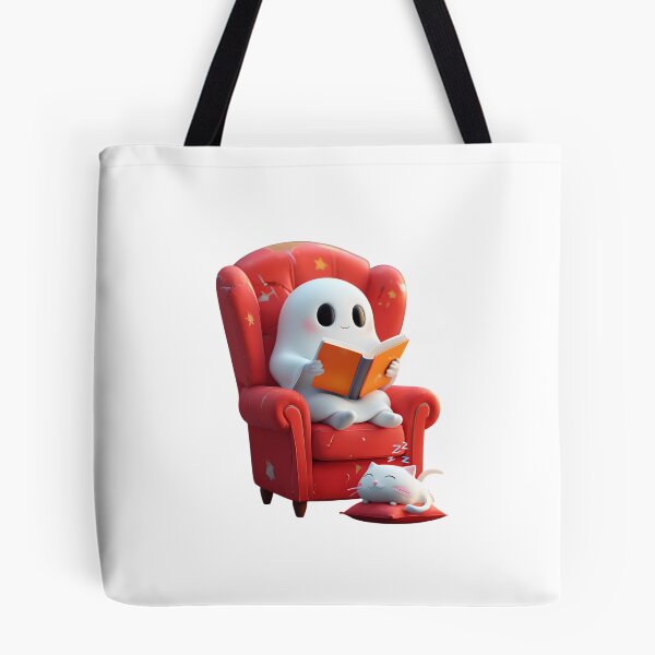 Item preview, Ghost Reading a Book | Spooky Book Lover Design designed and sold by GoxyVision.