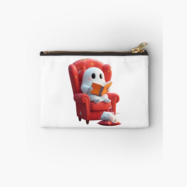Item preview, Ghost Reading a Book | Spooky Book Lover Design designed and sold by GoxyVision.