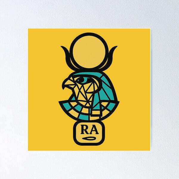 Item preview, Ra Neo-Cartridge Low-Poly | Egyptian Sun Falcon God Vector designed and sold by Bratak.