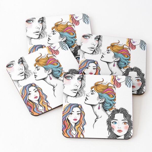 Item preview, Chromatic Flow The Art of Hair in Motion 2 designed and sold by FaceArt treasures.