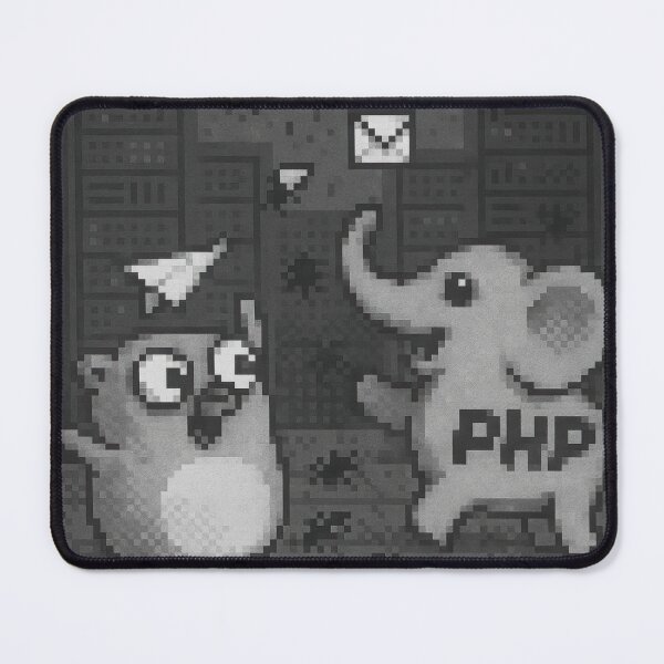 Item preview, API Cloud Messaging – Pixel Art in Grayscale designed and sold by nozhove.