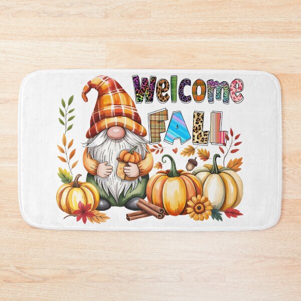 Item preview, Welcome Fall Gnomes designed and sold by Eiwaprints.