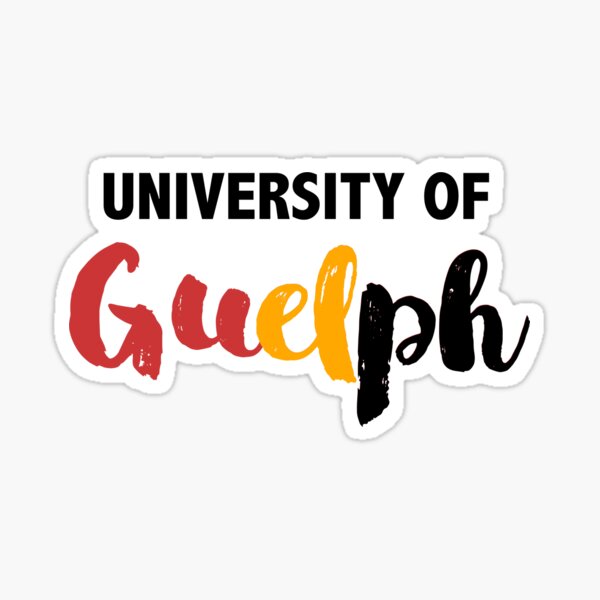 Guelph Stickers Redbubble