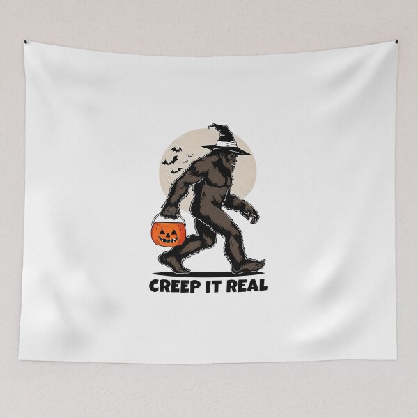 Item preview, Creep It Real Bigfoot | Funny Halloween Cryptid Design designed and sold by GoxyVision.