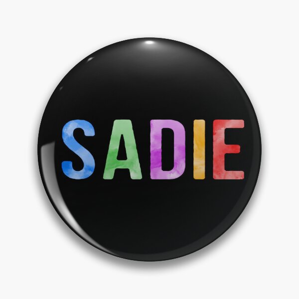 Item preview, Sadie Name Bright Colors designed and sold by Jeallan Designs.