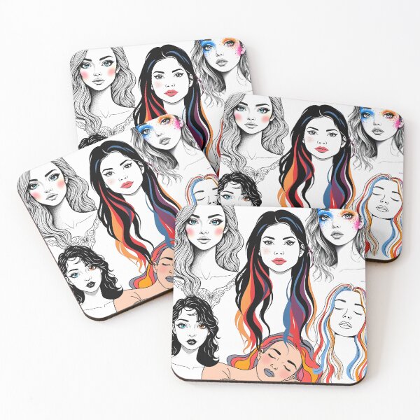 Item preview, “Chromatic Flow The Art of Hair in Motion 3 designed and sold by FaceArt treasures.