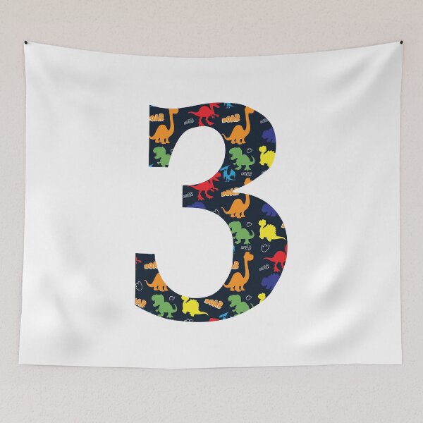 Item preview, Kids Dinosaur 3th Birthday 3 Years Old Rawr I'm 3 designed and sold by Blok45.