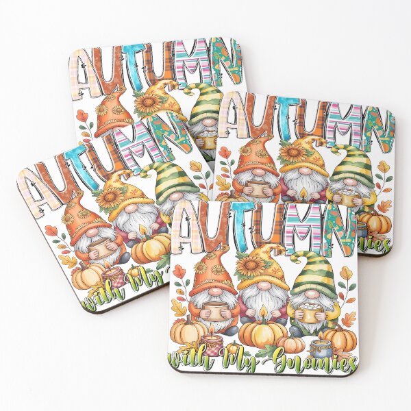Item preview, Autumn With My Gnomes designed and sold by Eiwaprints.