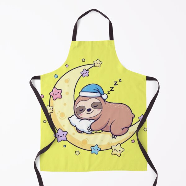 Item preview, Sleepy Sloth on Moon – Kawaii Cute Dream Design designed and sold by PunnyBean.