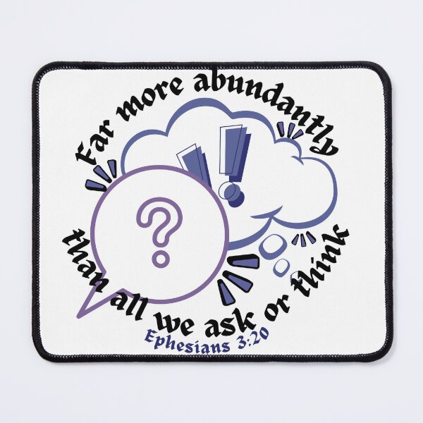 Item preview, Far more abundantly than all we ask - Ephesians 3 designed and sold by stella literarium.
