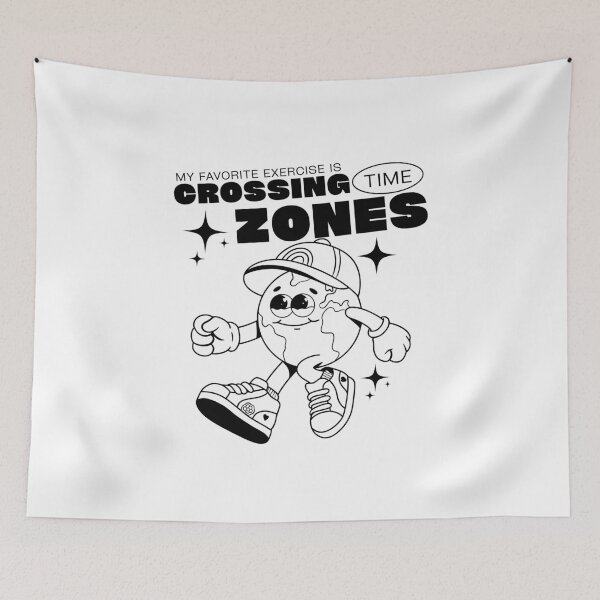 Item preview, My favorite exercise is crossing time zones designed and sold by Peerless-Prime.