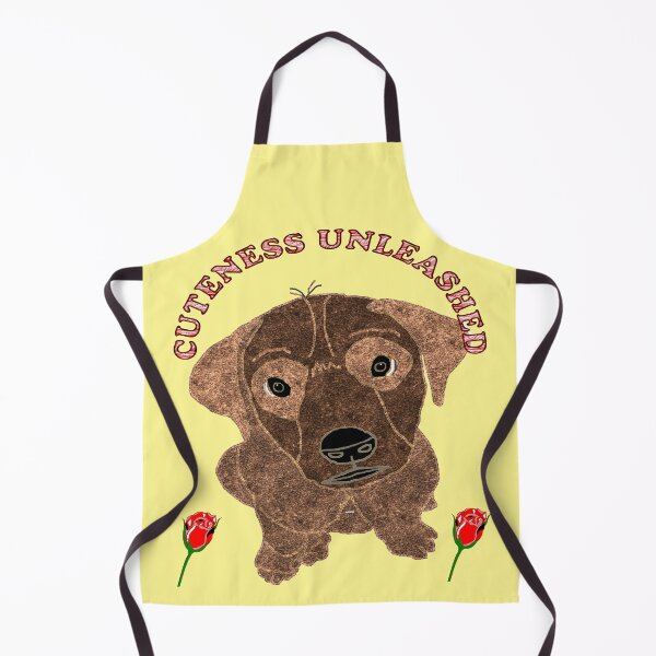 Item preview, Cuteness Unleashed Little Brown Puppy Dog designed and sold by kristalcurt.