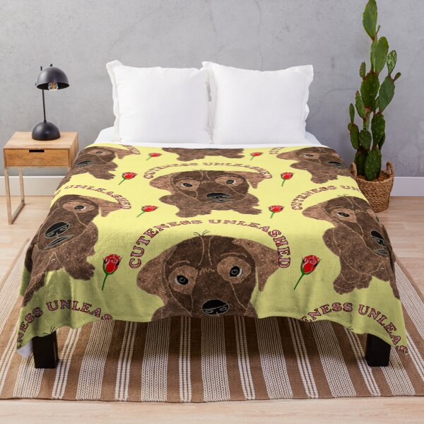 Item preview, Cuteness Unleashed Little Brown Puppy Dog designed and sold by kristalcurt.