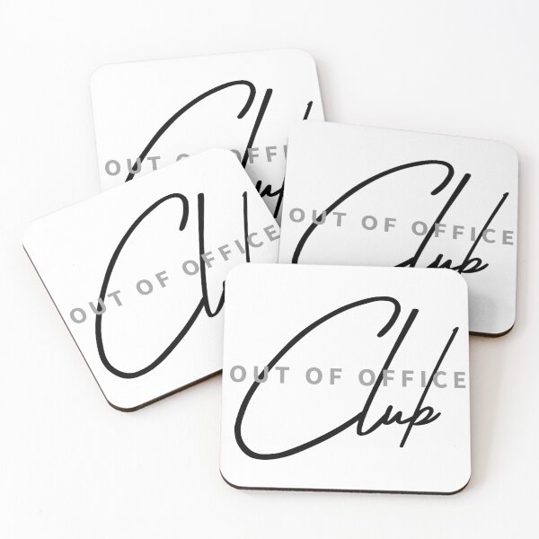 Item preview, Out of Office Club Funny Quote designed and sold by ReggieDior.