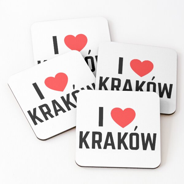 Item preview, I Love Krakow designed and sold by Minimalismat.