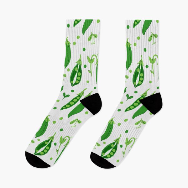 Item preview, green peas on a white background designed and sold by burbura.