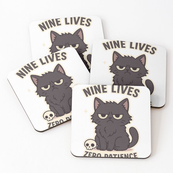 Item preview, Grumpy Cat - No Patience  designed and sold by anabear-art.