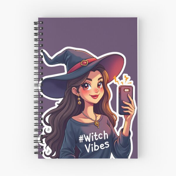 Item preview, Trendy Witch Girl Taking Magical Selfie Vibes designed and sold by HasHs.