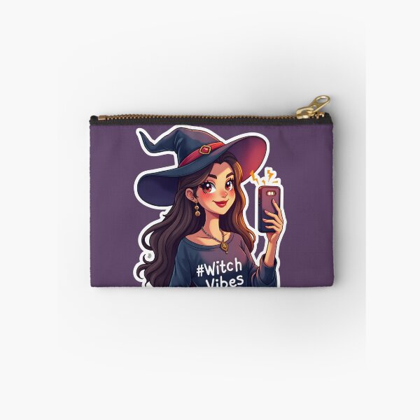 Item preview, Trendy Witch Girl Taking Magical Selfie Vibes designed and sold by HasHs.