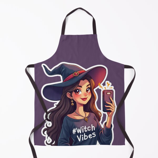 Item preview, Trendy Witch Girl Taking Magical Selfie Vibes designed and sold by HasHs.