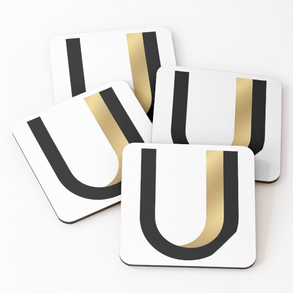 Artikelvorschau, Buchstabe U – Gold & Schwarze Eleganz entworfen und verkauft von RAKO13.