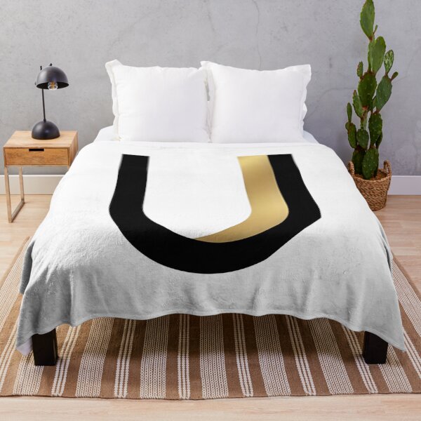 Item preview,  Letter U – Gold & Black Elegance designed and sold by RAKO13.