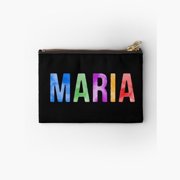 Item preview, Maria Name Bright Colors designed and sold by Jeallan Designs.