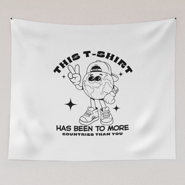 Item preview, This t-shirt has been to more countries then you designed and sold by Peerless-Prime.