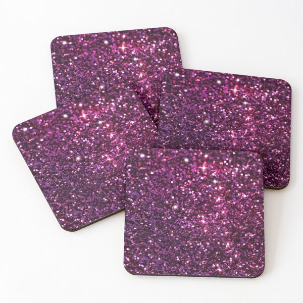 Item preview, Sparkling Purple Glitter Sticker designed and sold by FestivityFinds.