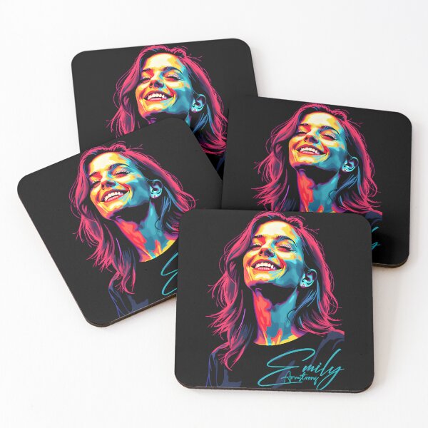 Item preview, Emily Armstrong | Vibrant Pop Art Portrait designed and sold by DamianRoy88.
