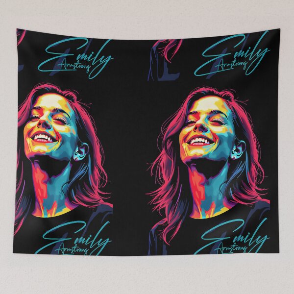 Item preview, Emily Armstrong | Vibrant Pop Art Portrait designed and sold by DamianRoy88.